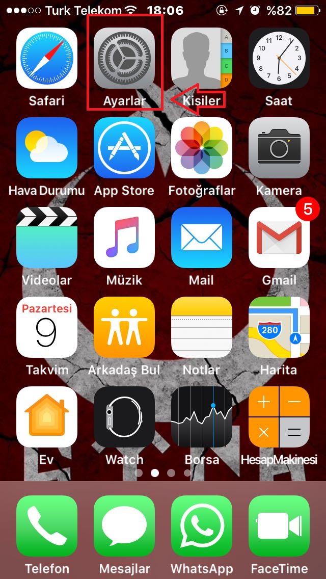 SIM Karttaki Telefon Numaralarını Telefona Aktarma (iOS)