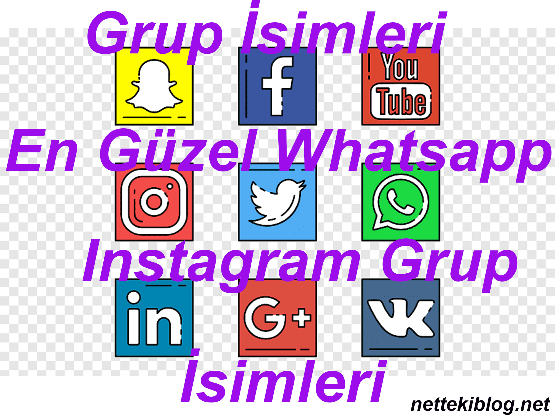 Grup İsimleri | En Güzel Whatsapp, Instagram Grup İsimleri